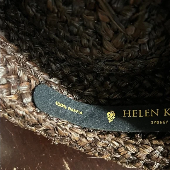 Helen Kaminski 100% Raffia Handmade Sun Hat in Brown, OSFM Helen Kaminski 100% Raffia Handmade Sun Hat in Brown, OSFM main image 2
